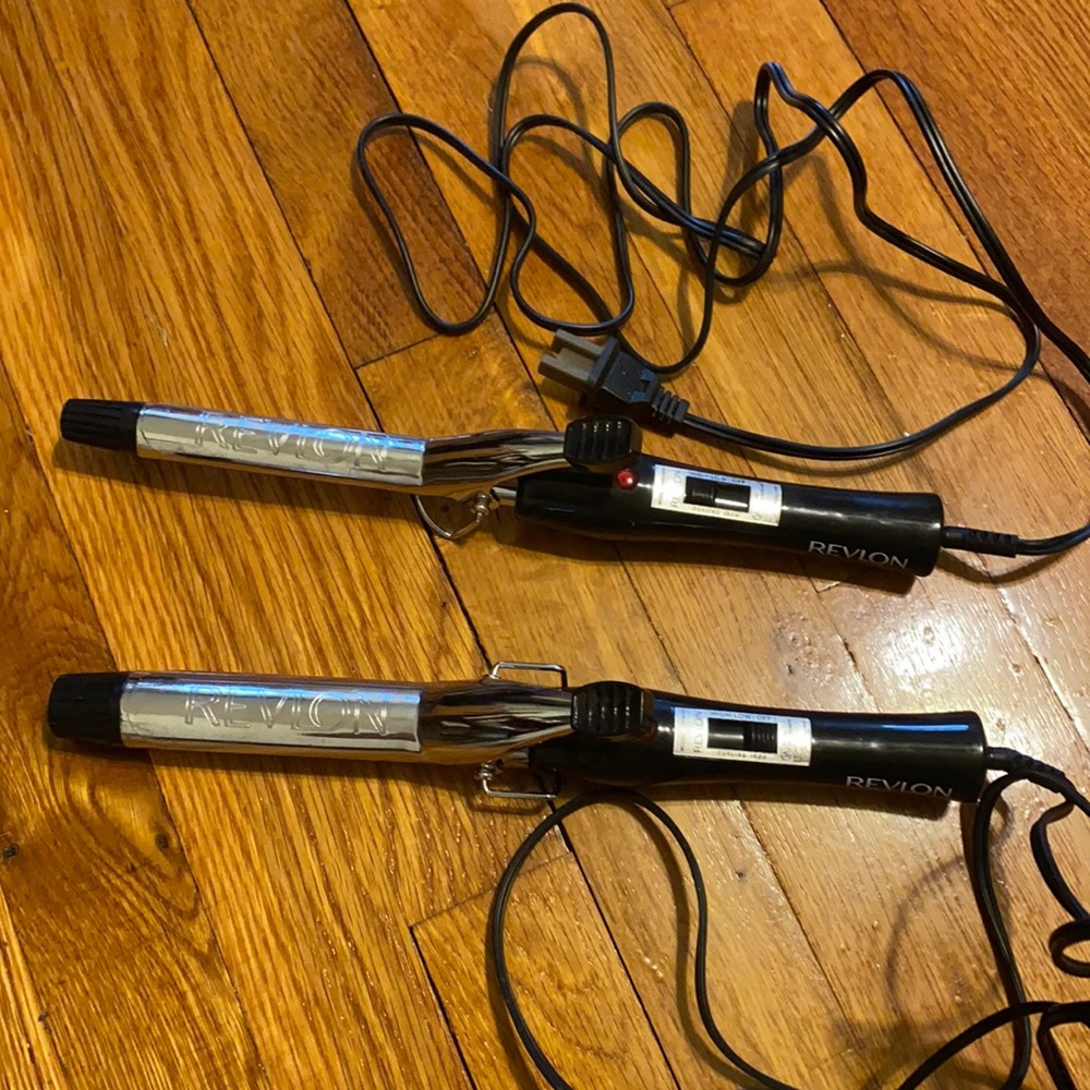 Revlon curling iron set